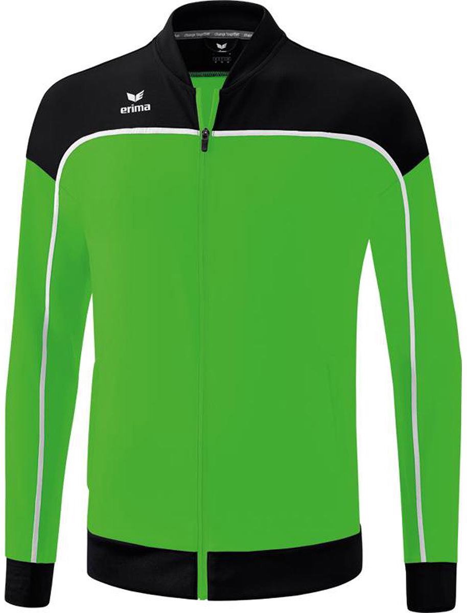 Erima Change Presentatiejack Heren - Green / Zwart / Wit | Maat: XL