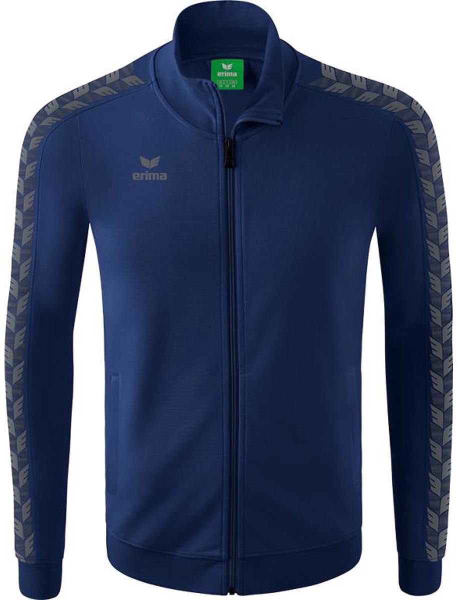 Erima Essential Team Tracktop Jack Heren - New Navy / Slate Grey | Maat: S