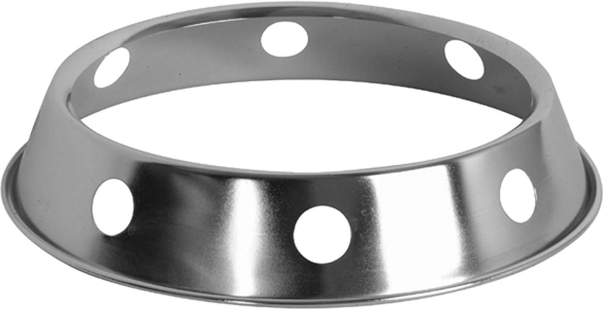 Wok Rek - Wokhouder Ring - Koken Braden - Stabiele Ondersteuning - 254 cm Diameter - Metallic