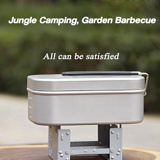 Opvouwbare zakkachel voor outdoor koken - Compact en lichtgewicht van Merkloos — afbeelding 5