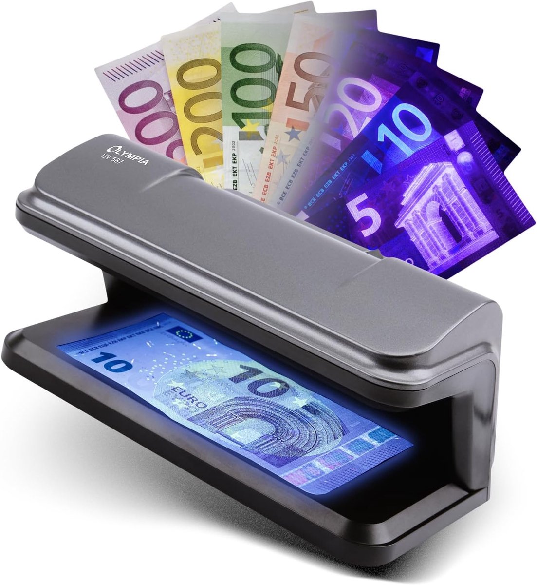 UV Lamp - Zwarte Licht Bron - Detectie Inspectie - Compact Ontwerp - 20x10x10 cm - Zwart