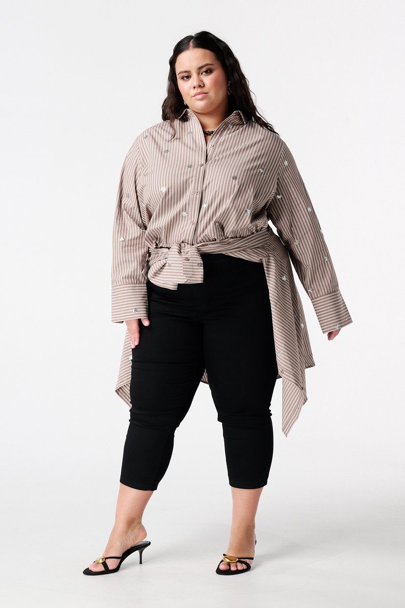 MS Mode Tregging Tregging met denim look