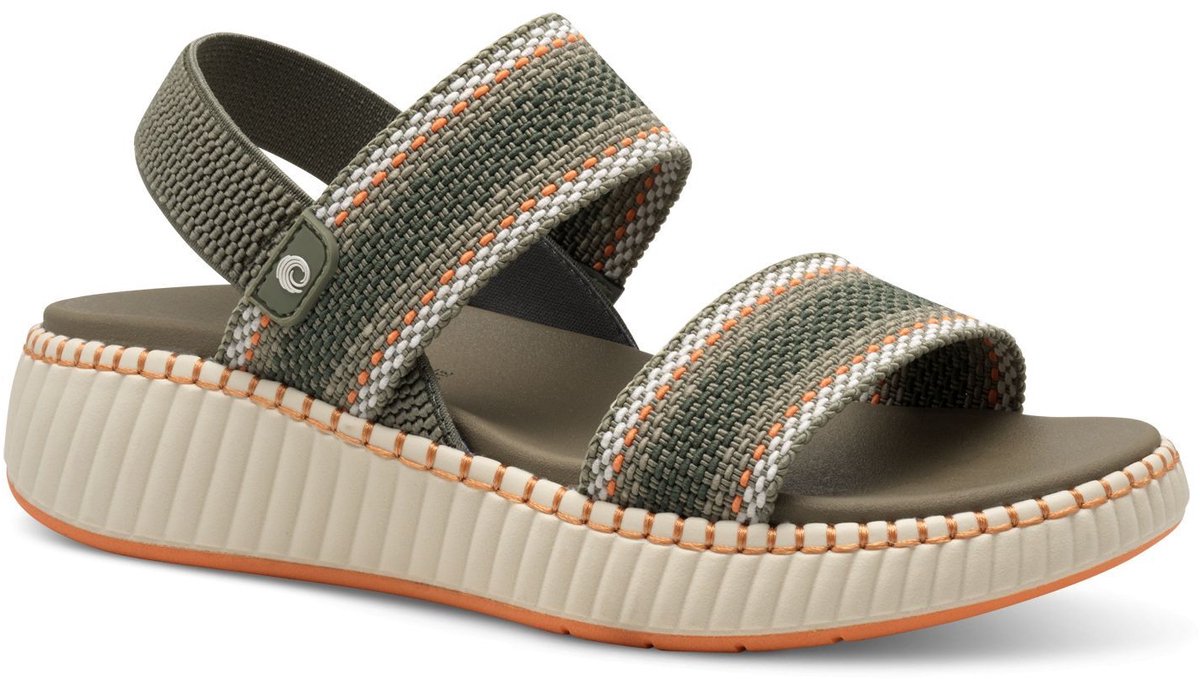 Jana Dames Coshy Inselflair – Die Hallux-freundliche Sandale 8-28760-44 798 H-breedte Maat: 37 EU