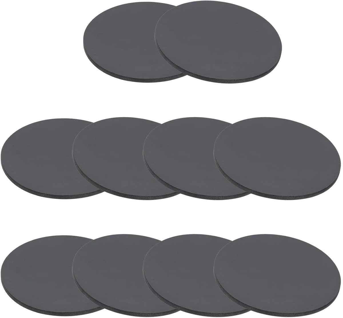 Rubberen Ring - Pakking Pad - Trillingsdemping - Oliebestendig Duurzaam - 85mm x 2mm - Zwart