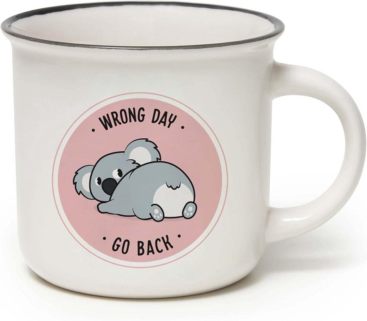 Koala Mok van Porselein Botgoud China met Kleurrijk Design