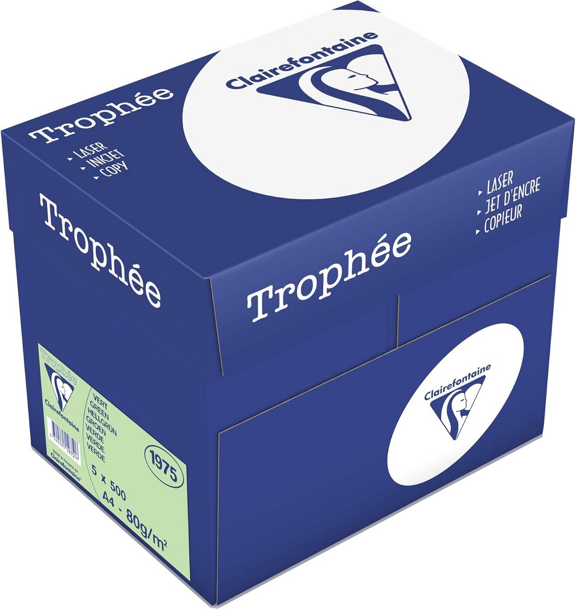 Gekleurd Printerpapier Trophee Intens A4 160g 1000 Vellen