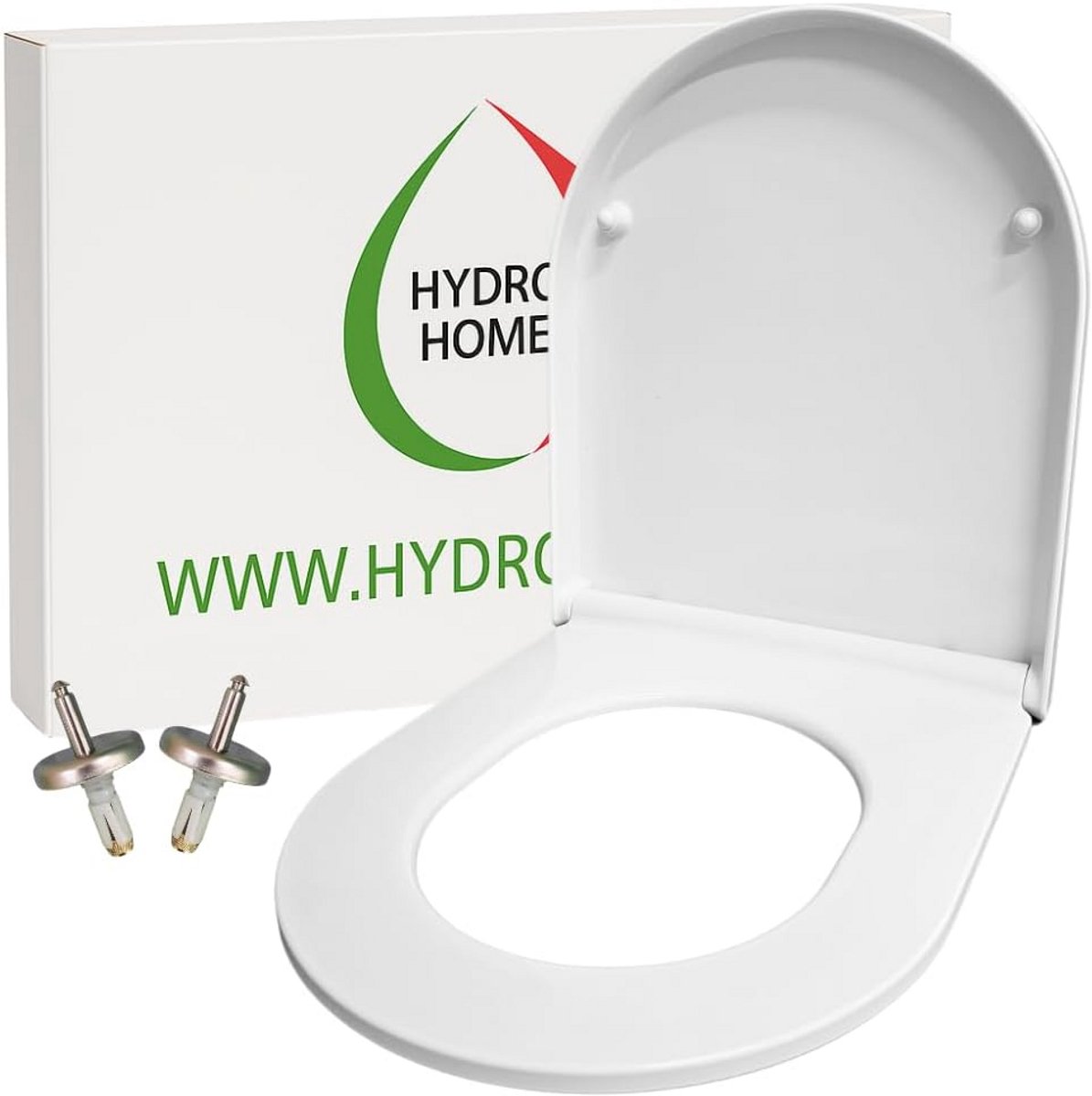 Toiletbril Wit Duroplast met Softclose en Quick-Release - Geschikt voor Duravit Starck 3