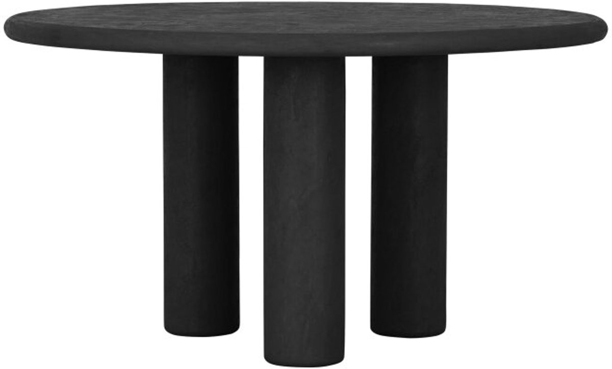 DTP Home Scala Clio eettafel rond Mortex Pepper - Ø140 x 76 cm Zwart
