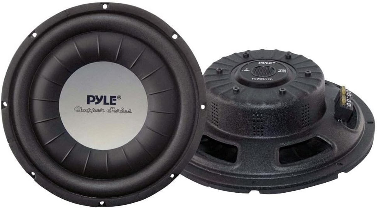 Ultra Slim Subwoofer 30cm (12 Inch) Dubbele St ενεργoie 600W RMS Vermogen Auto Audio