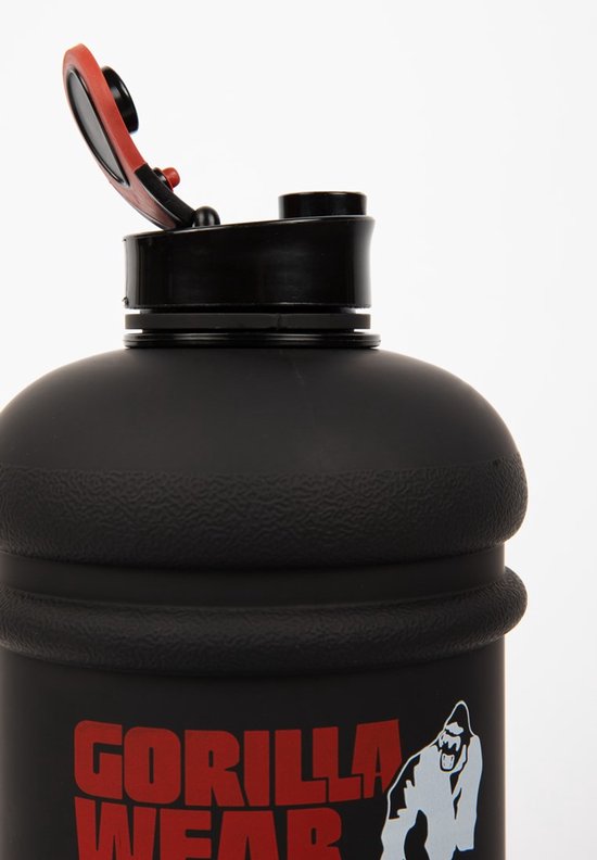 Gorilla Wear Water Jug - 2,2 l - Zwart - Sportfles - Drinkfles - Waterfles - Bidon - Vrij van BPA en DEHP van Gorilla Wear — afbeelding 2