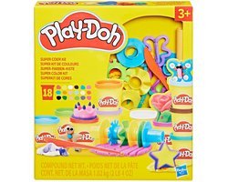Play-Doh Super Color Kit - 18 potten en kleuren - Klei