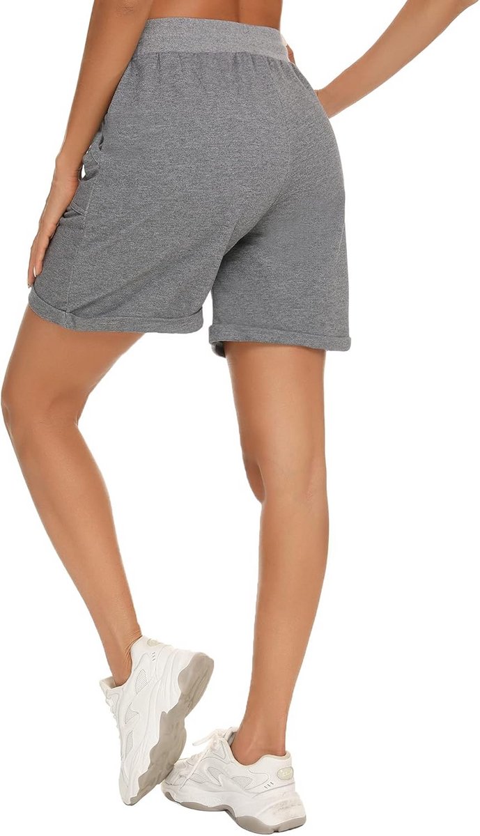 Klassieke dames bermudashort van 100% katoen voor sport en vrije tijd — afbeelding 5