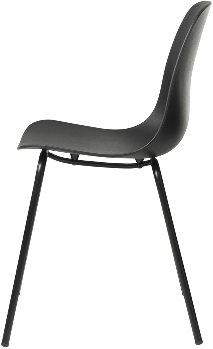 Eetkamerstoel Whitby - Zwart - eetkamerstoelen set van 4