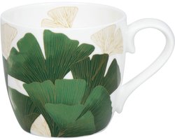 Könitz mok Ginkgo, beker, bloemisterij, porselein, groen, 425 ml, 11 2 057 2814