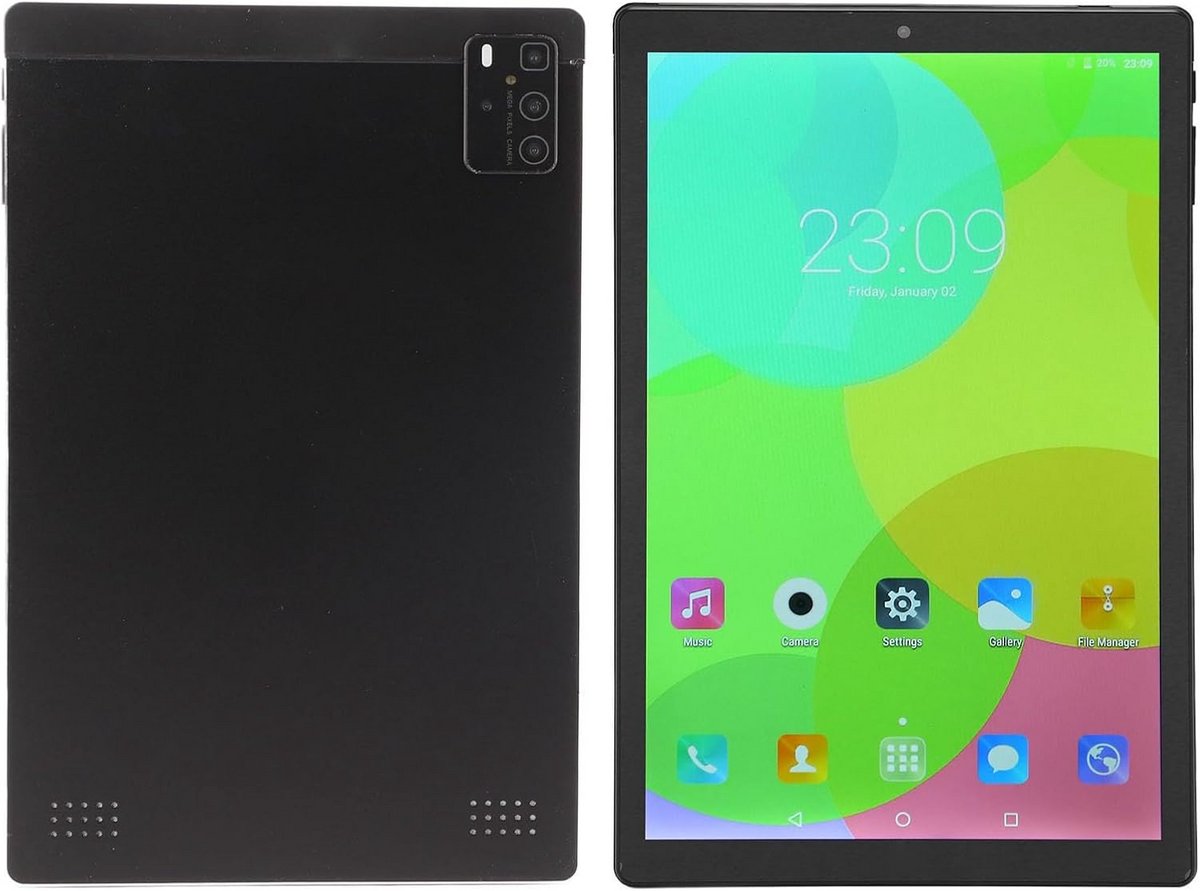 10.1 Inch Android Tablet Octa Core 6GB RAM 128GB ROM HD Scherm Dual SIM Bellen
