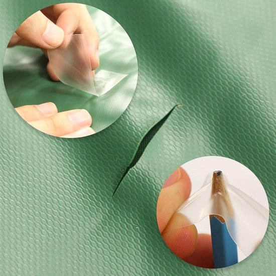 5x Transparante Reparatietape Set voor Zwembaden, Luchtbedden en Opblaasartikelen — afbeelding 2