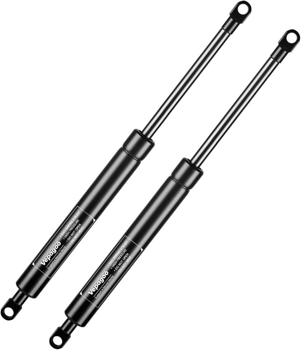 Set van 2 Gasveren 280mm 80N Gasveer voor Kastdeur, Luik, Caravan en Meubels
