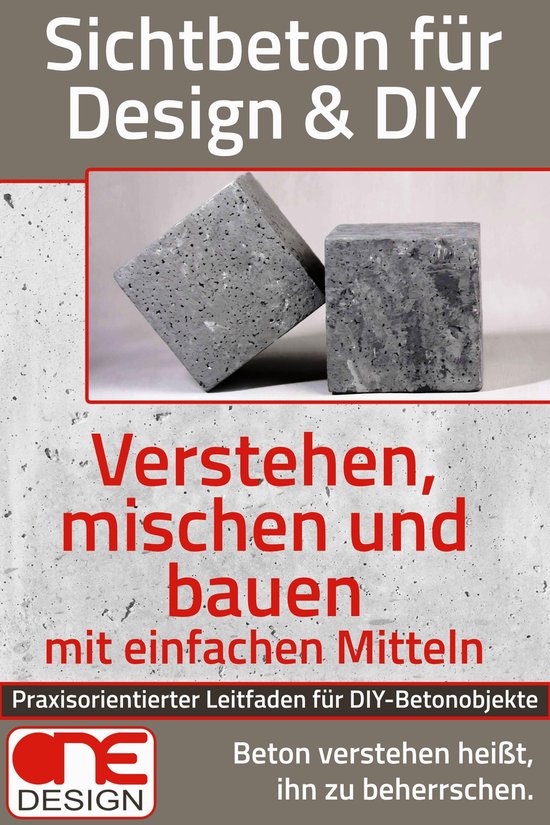 Sichtbeton für Design & DIY - cover