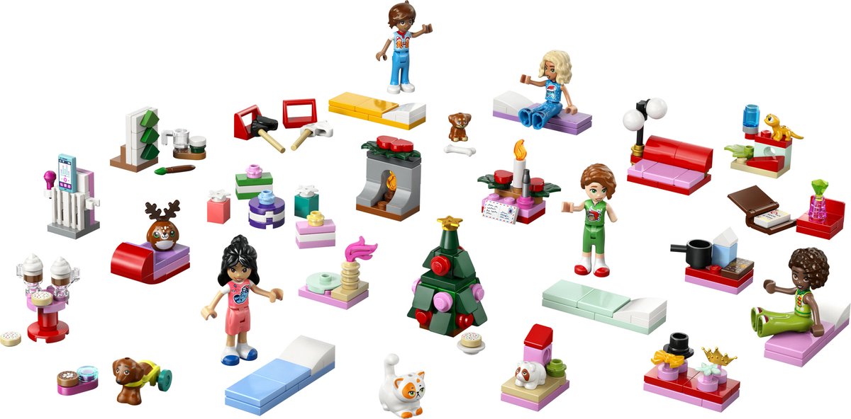 LEGO Friends Adventskalender 2025, Kerstspeelset - 42668 — afbeelding 6