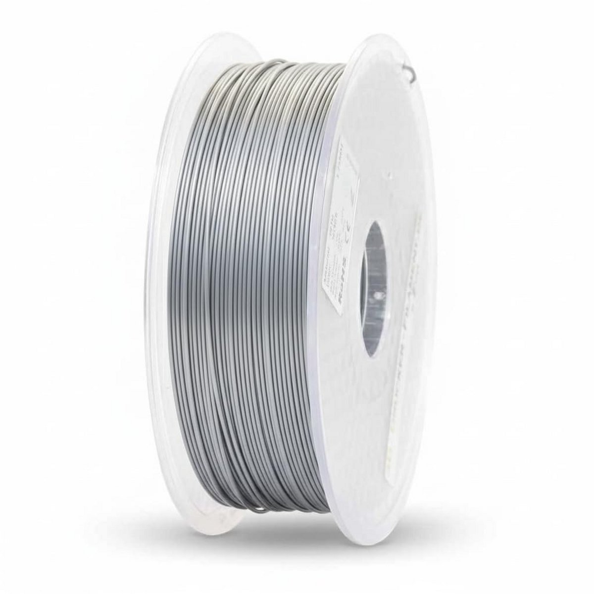 PLA 3D Printer Filament 1.75mm Zilver - 1KG Spoel voor 3D Printen