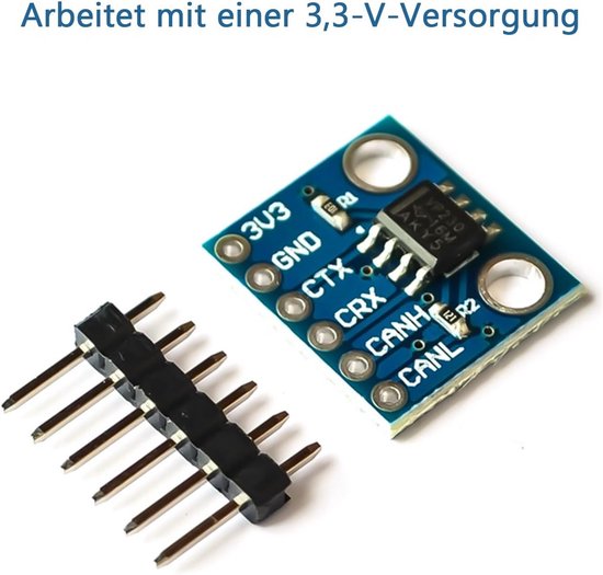 5x CAN-busmodule SN65HVD-230 Transceiver Breakout Board Compatibel met ...