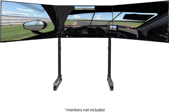 Next Level Racing - Vrijstaande Triple Monitor Standaard - Max 43 inch van Merkloos — afbeelding 3