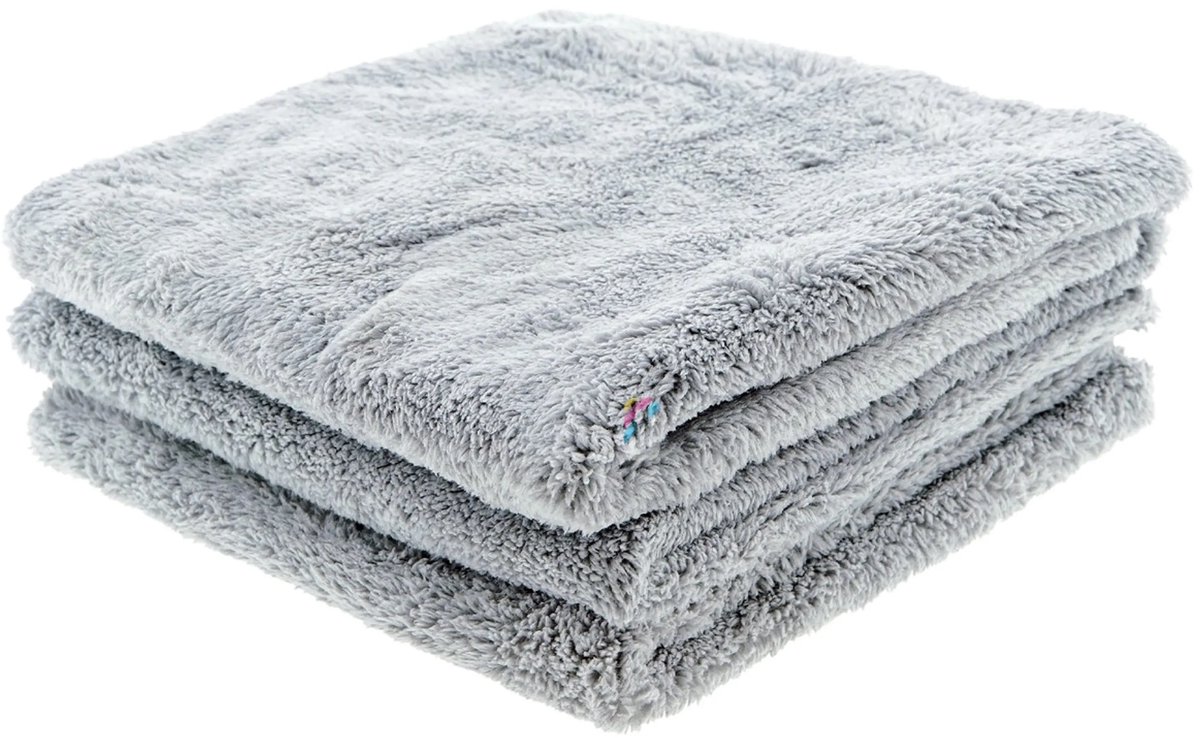 CROP Apex Microvezeldoek Auto Grijs 40x40cm 450 grams - 3 stuks
