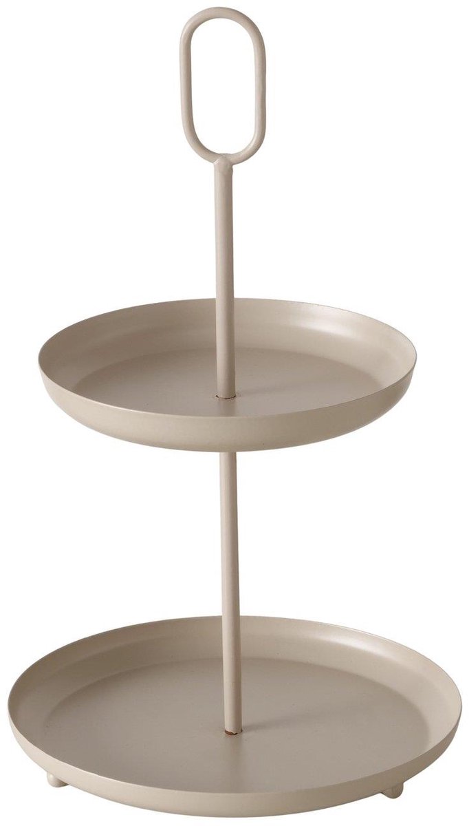 Boltze Home etagère Gogo beige - decoratief speelgoed display 34cm.