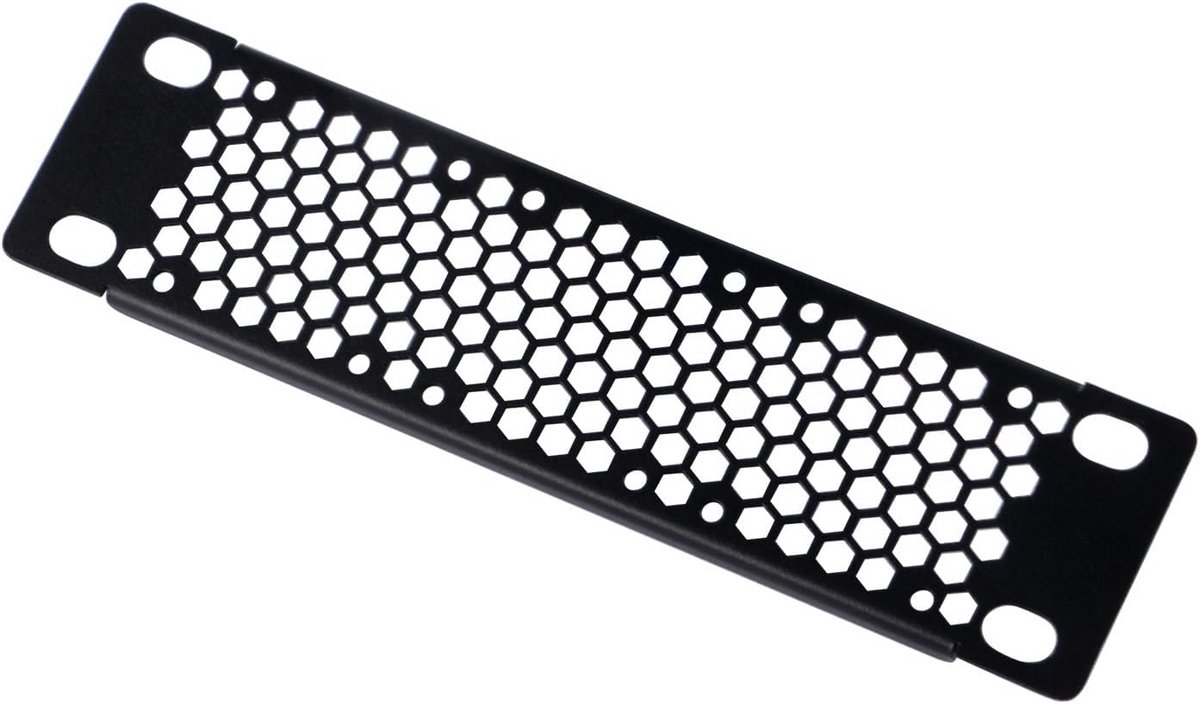 1U Metal Paneel Vlakke Afdekplaat Geventileerd voor 19 Inch Server Kast Rackmontage