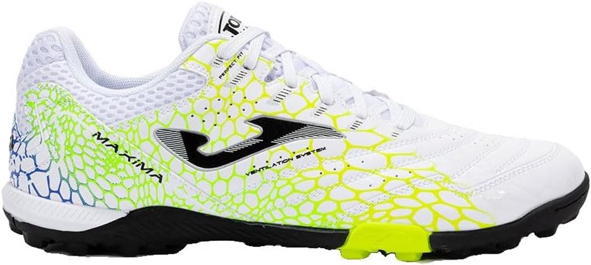 Voetbaltrainers Heren Turf - Duurzame Zwarte Sportschoenen voor Kunstgras