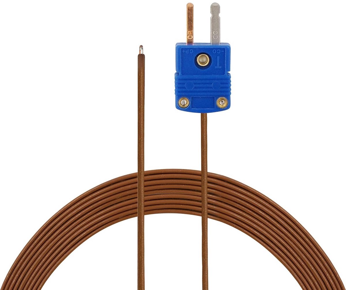 T-Type Thermokoppel Sensor met 2 Meter Kabel voor Lage Temperaturen