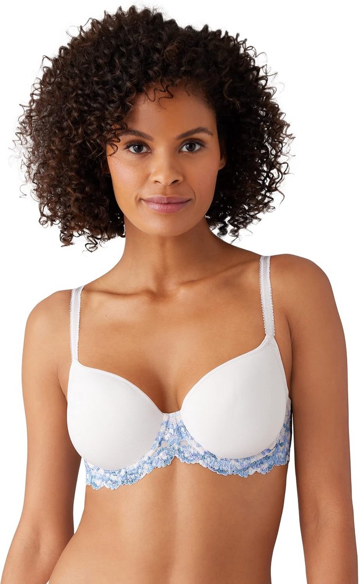 Naadloze Contour Beha voor Vrouwen met Zachte Cups en Delicaat Kant