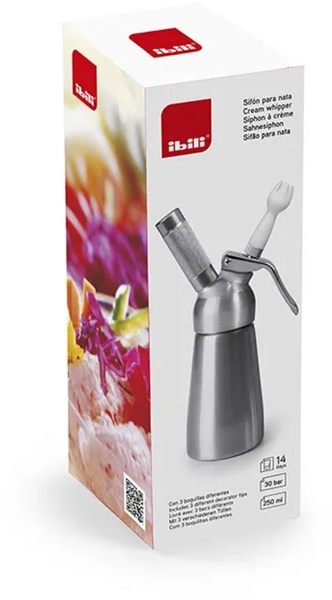 Ibili Slagroomspuit - 1 liter