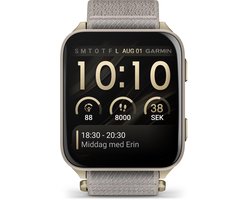 Garmin Venu X1 - GPS-smartwatch - 2-inch AMOLED-scherm - Goudkleurig/French Grey