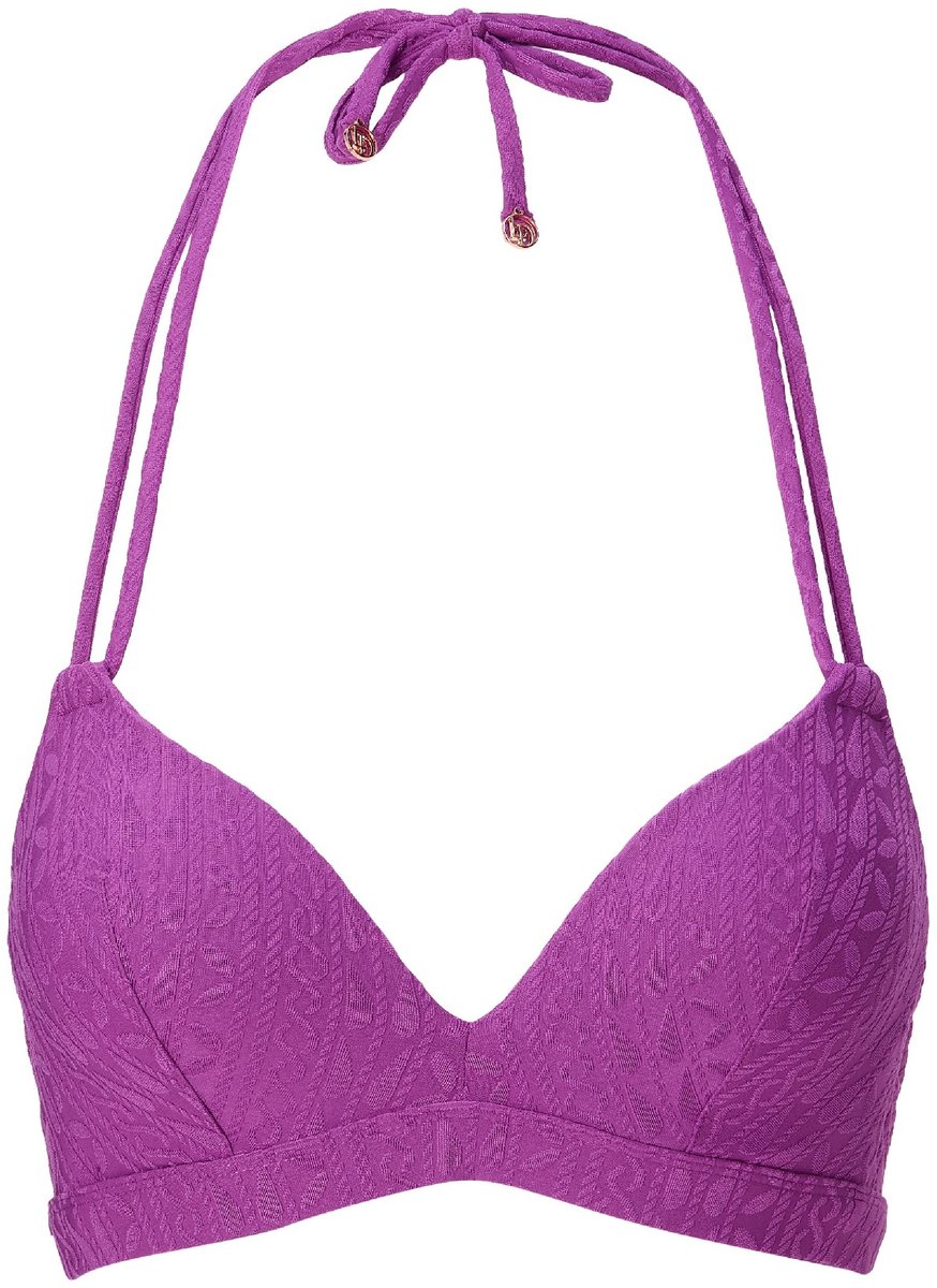 LingaDore Voorgevormde Triangel Bikini top Sparkling grape