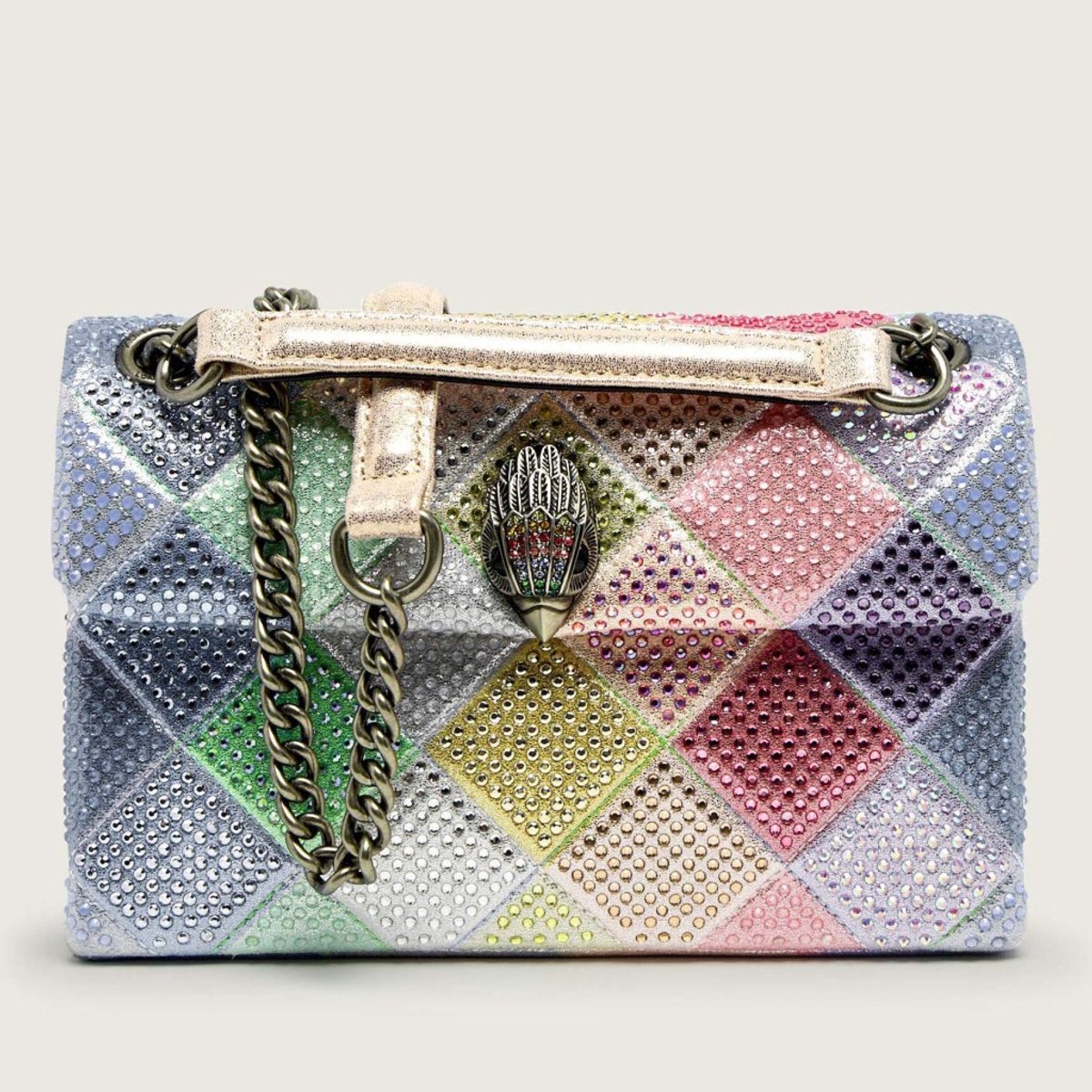 Kurt Geiger London Fabric Md Kensington Schoudertassen Dames - Multi - Maat ONESIZE