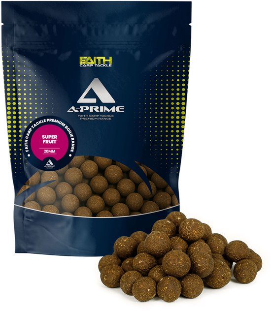 Faith A-Prime Boilie combi deal Super Fruits - Boilies - Karpervissen - Karper aas - Pop ups - Liquid bait Smoke van Merkloos — afbeelding 4