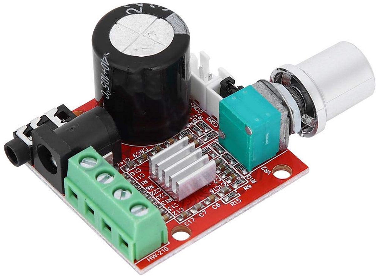 Mini Audio Versterker Bord 10W DC 8-12V Stereo met 3.5MM Input en Volumeregeling