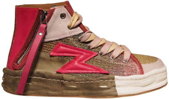Rebecca White Zwave Thunder dames sneakers - Fuchsia