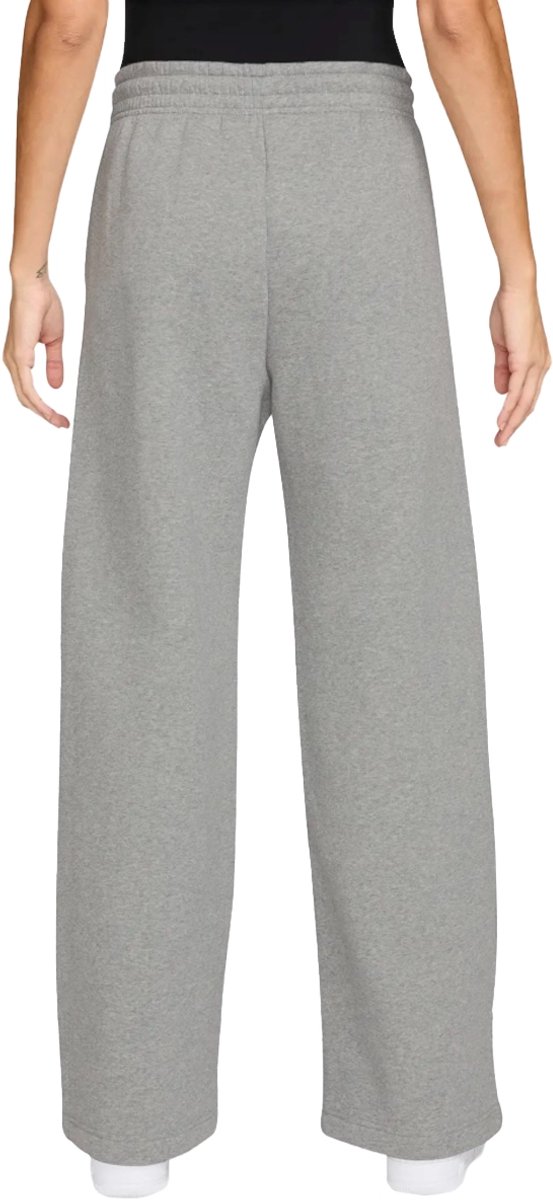Nike sportswear phoenix fleece broek in de kleur grijs. van Nike — afbeelding 2