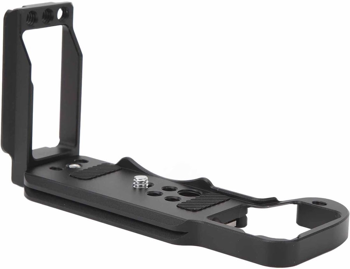 Camera L-Beugel - Verticale Plaat - Snel Wisselen - 1/4 3/8 Schroefgaten - 180 gram