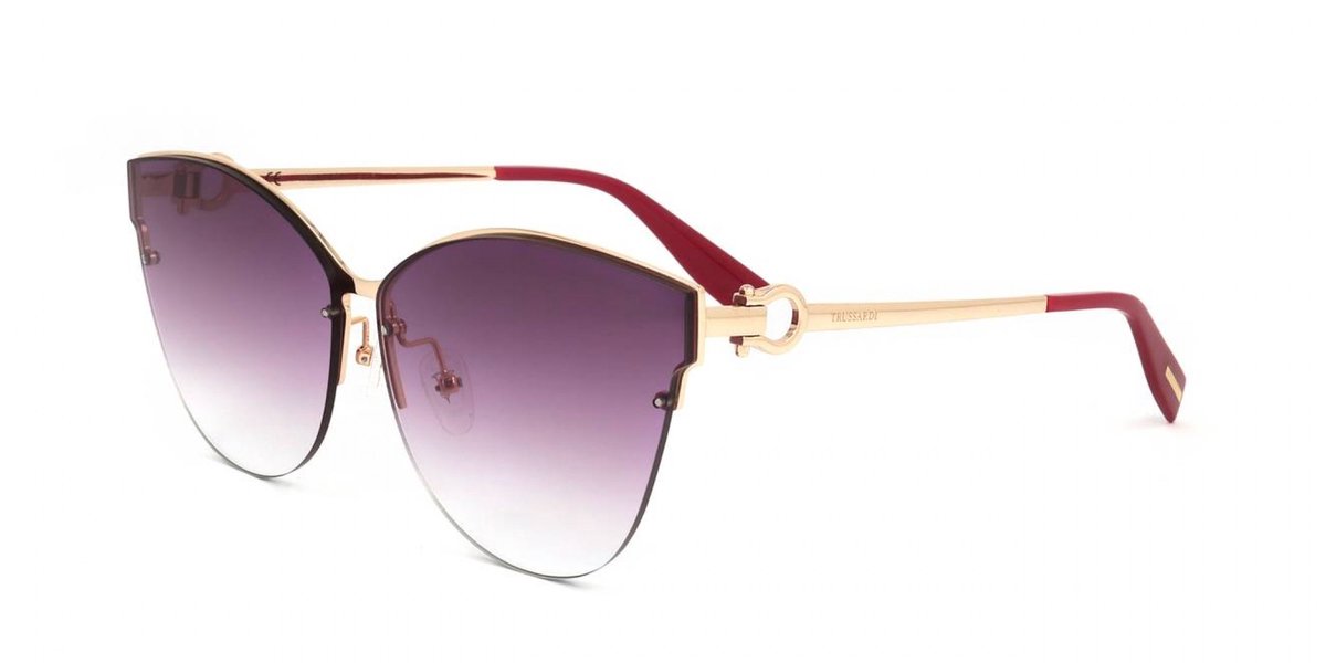 Trussardi STR321FQ Gold 67/12/145 WOMAN Zonnebrillen