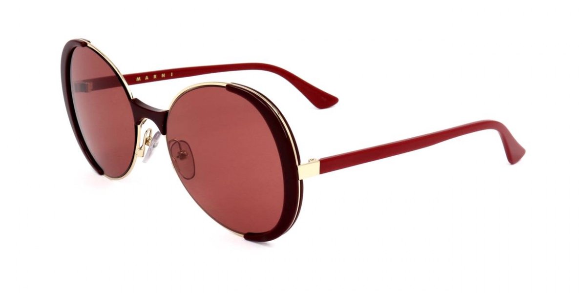 Marni ME648S Burgundy 57/18/140 WOMAN Zonnebrillen