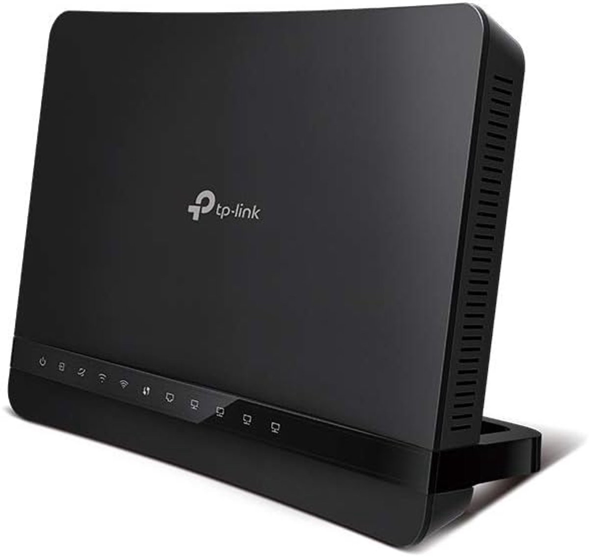 Modem Router - Netwerkapparaat - Internet Verbinding - Vijf Poorten - 154 x 20 x 35 cm - Zwart