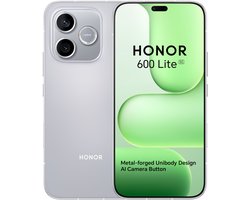HONOR 600 Lite 5G Smartphone - 256GB - Grijs - 6520mAh - 45W SuperCharge - 108MP - 120Hz AMOLED - IP66