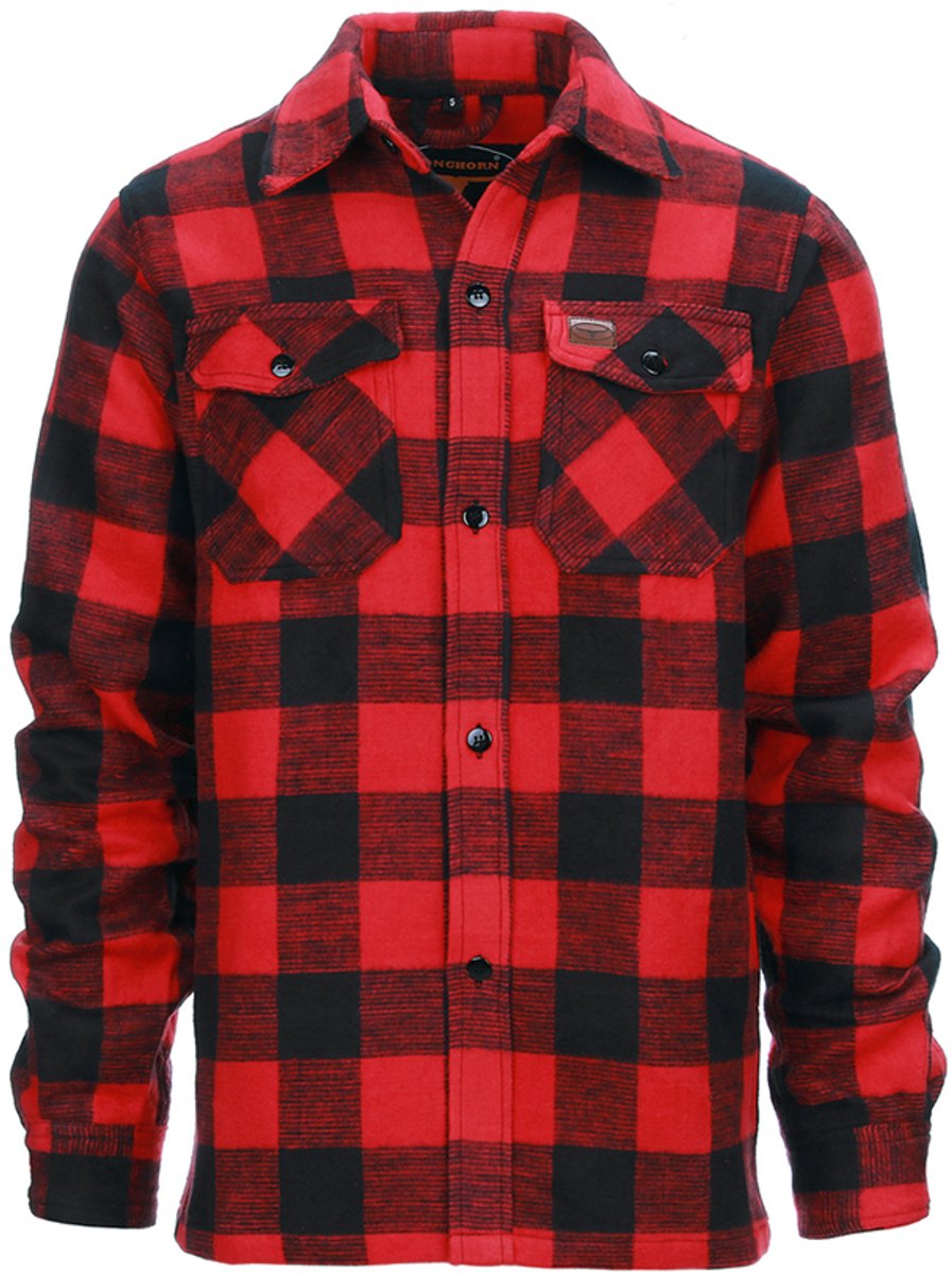 Longhorn houthakkers overhemd/jas Canada rood maat XXXL