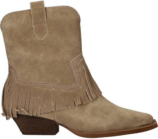 PS Poelman Westernboots - Dames - Beige - Maat:41
