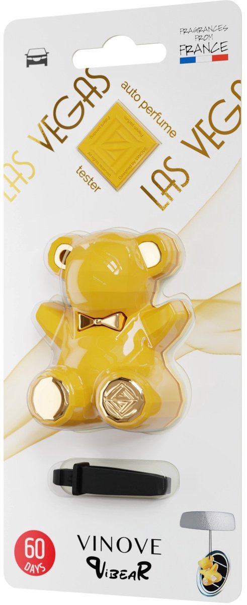 Vinove Vibear Las Vegas Autoparfum - Luchtverfrisser - Car Airfreshner