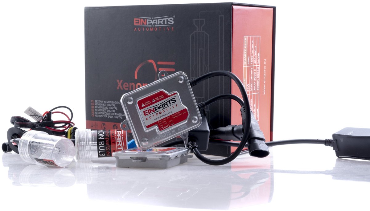 Einparts Xenon Kit H1 5000K Voor Auto's Met Snelle Controllers