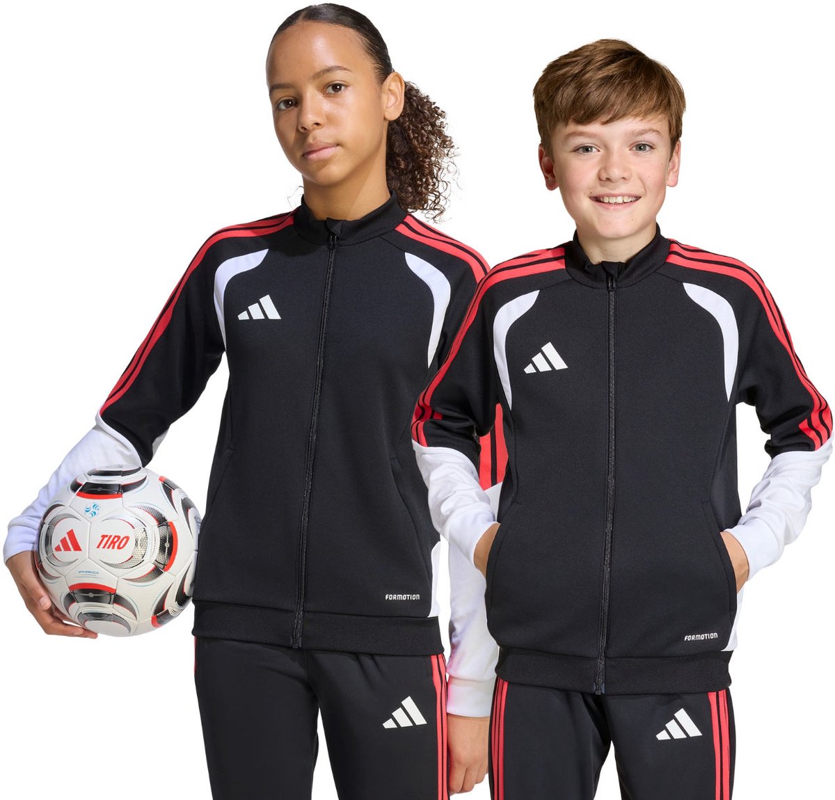 adidas Tiro 26 Competition Training Trui Kinderen Zwart;Wit;Rood - Maat 140cm